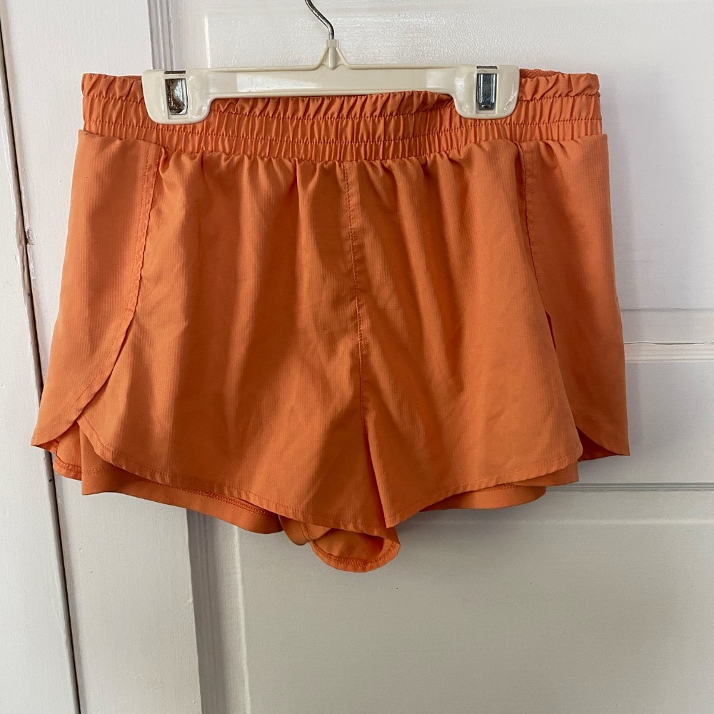 Girlfriend Collective Orange Trail Shorts